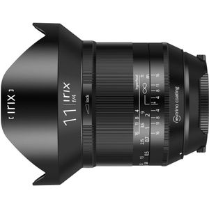 Irix IL-11BS-NF Ultragroothoeklens Blackstone 11mm ""f4"" voor Nikon F (volledig formaat, lichtgevende opschrift, geoptimaliseerde focusring) zwart