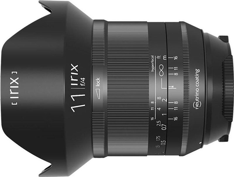 Irix - 11mm f/4.0 - Objectief - Zwart - Extreem Groothoekobjectief