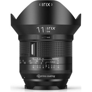 Irix - 11mm f/4.0 Firefly - Objectief - Zwart - Extremes Groothoekobjectief