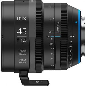 Irix - Cine Lens 45mm T1.5 - Voor Sony E - Full-Frame - Hoogwaardige Afwerking