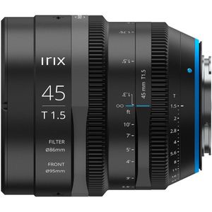 Irix - 45 mm T1.5 Cine - Objectief - Zwart - Metrisch