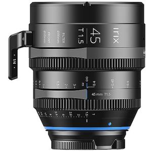 Irix Cine 45mm T1.5 Objectif vidéo pour Monture PL (impérial), Objectif 45mm pour PL, 8K UHD, Full Frame, Mise au Point Min 40 cm, Filetage Avant, Monture magnétique, 1135 g, Tournage Film