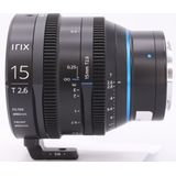 Irix Vaste brandpuntsafstand 15 mm T2.6 Cine (metrisch) (Canon RF, Micro Vier Derde, APS-C / DX, Volledig formaat), Objectief, Zwart