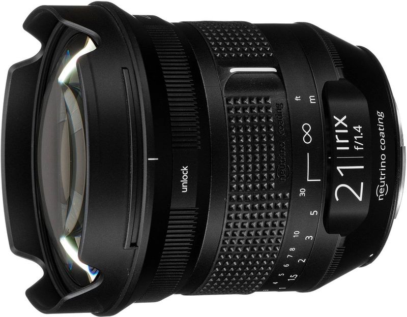 Irix - 21mm 1:1.4 Dragonfly - Objectief - Zwart