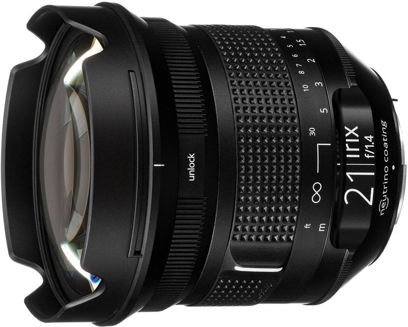 Irix - 21mm 1:1.4 Dragonfly - Objectief - Zwart - Handmatig scherpstellen