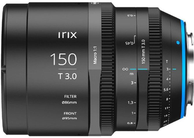 Irix - Cine Lens - 150mm Macro - 1:1 - T3.0 - Voor Fuji X