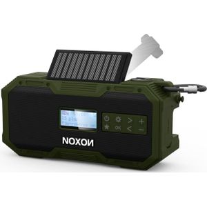 Noxon Dynamo Solar 411 (DAB+, VHF, Bluetooth), Radio, Groen