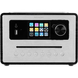 Noxon - iRadio 500 CD - Alles-in-één Radio - Zwart - DAB+, FM, Internetradio
