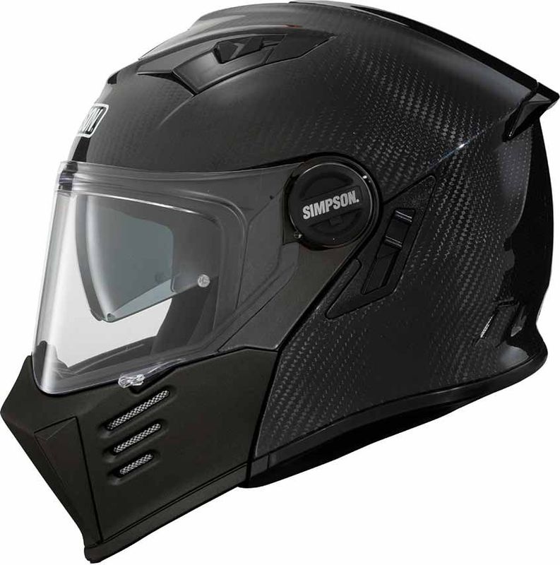 Darksome - Modulaire Helm - Carbon - Matt Black