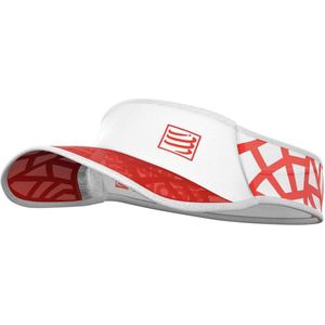 Compressport Spiderweb Ultralight Visor Red/White