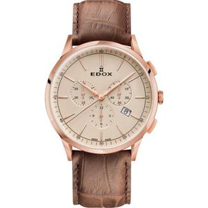 Edox Les Vauberts 10236-37RC-BEIR Herenhorloge 42mm
