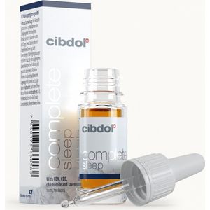 Cibdol - Complete Sleep - 30 ml - Slaap supplement - Met CBD, CBN, kamille en lavendel - Melatonine-vrije langetermijnoplossing