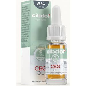 CBG Olie (5%) - 10ML | Cibdol