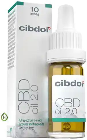 Cibdol - CBD Olie 2.0 - Goud - 10ML - 10% CBD