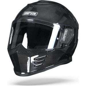 Simpson Venom Carbon - Integraalhelm - Zwart