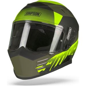 Simpson Venom Army Motorhelm