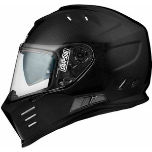 Simpson Venom Carbon, integraalhelm, zwart, S