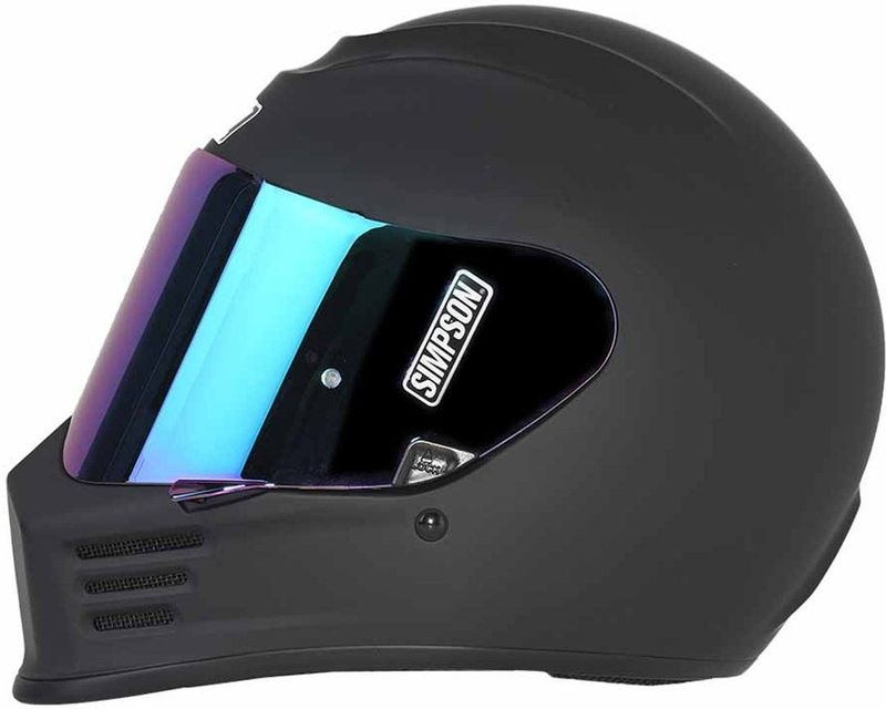 Simpson - Speed - Integraalhelm - Matt Black