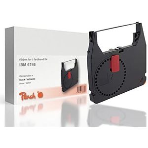 Peach 6746, bk, 8mm/425m, Correctable, Ribbon compatibel met IBM
