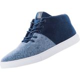 Baabuk - Sky Wooler - Sneakers Hoog - Blauw Denim - Snoersluiting
