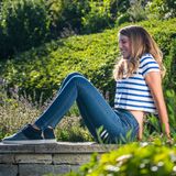 Baabuk - Sky Wooler - Sneakers Hoog - Blauw Denim - Snoersluiting