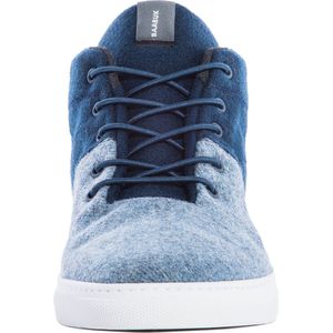 Baabuk - Sky Wooler - Sneakers Hoog - Blauw Denim - Snoersluiting