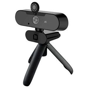 Dicota - Webcam PRO Plus - Webcam - Zwart - 4K Resolutie