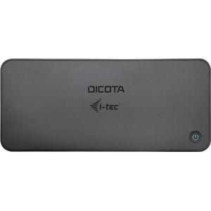 Dicota - 12-in-1 Docking Station - Zwart - USB-C - HDMI/DP - 5K
