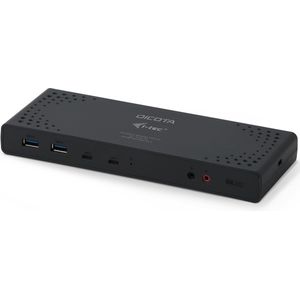 Dicota - USB-C 13-in-1 Docking Station - Zwart - USB-C, HDMI, USB-A