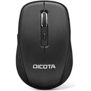 Dicota - Travel - Muis - Zwart - Draadloos - Compact Ontwerp