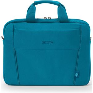 DICOTA Eco Slim Case BASE 13-14.1 - functionele notebooktas met beschermvoering, blauw