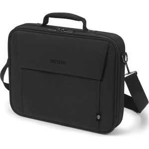 DICOTA D31323-RPET Eco Multi BASE 13-14.1 - milieuvriendelijke notebooktas met beschermvoering, zwart