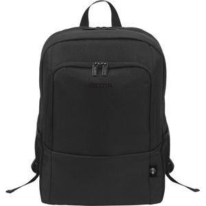 DICOTA D30914-RPET Eco Backpack BASE 13-14.1 - lichte notebook rugzak met beschermvoeriNGS en opbergruimte, zwart