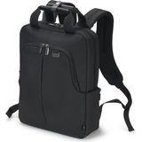 DICOTA ECO Backpack Slim PRO 12-14,1 inch - rugzak met afsluitbaar notebookvak, zwart