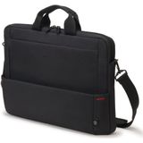 DICOTA Eco Slim Case Plus BASE 13-15.6 - functionele notebooktas met veel opbergruimte, zwart