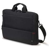 DICOTA Eco Slim Case Plus BASE 13-15.6 - functionele notebooktas met veel opbergruimte, zwart