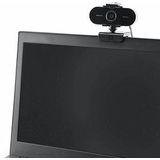 Dicota Webcam Pro - 1920x1080 Full HD - Zwart
