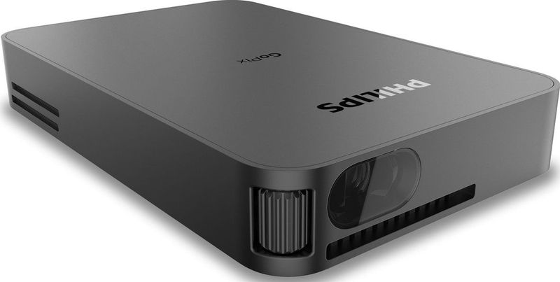 Philips GoPix 1 GPX1100 beamer/projector Projector met korte projectieafstand DLP 1080p (1920x1080) Grijs