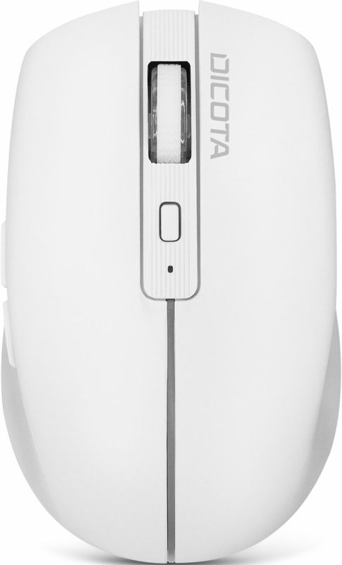 DICOTA D32044 Muis - Draadloos - Wit - Kunststof - Ambidextrous
