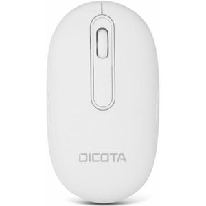Dicota Bluetooth Muis - Wit - Draadloze Muis met Multifunctionele Connectiviteit