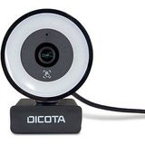 Dicota - Webcam Ringlicht - Zwart - 5MP