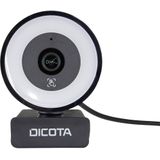 Dicota - Webcam Ringlicht - Zwart - 5MP
