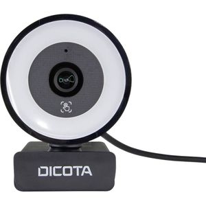 Dicota - Webcam Ringlicht - Zwart - 5MP