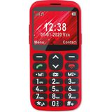 Telefunken Mobiele telefoon Telefunken S520, rood (2.31"", 128 MB, 3 Mpx, 2G), Sleutel mobiele telefoon, Rood