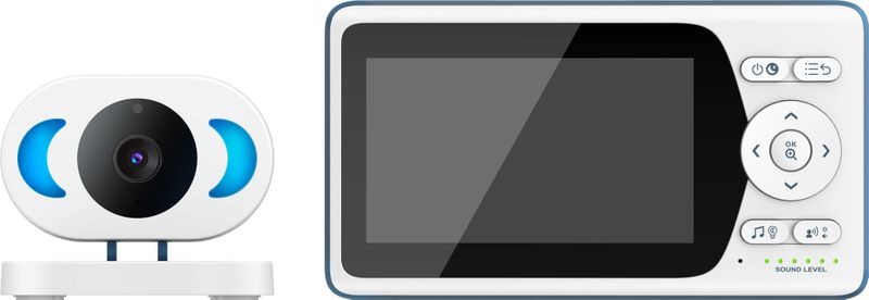 Telefunken - VM-F400 - Videobabyfoon - 10,9 cm - WiFi 2.4 GHz