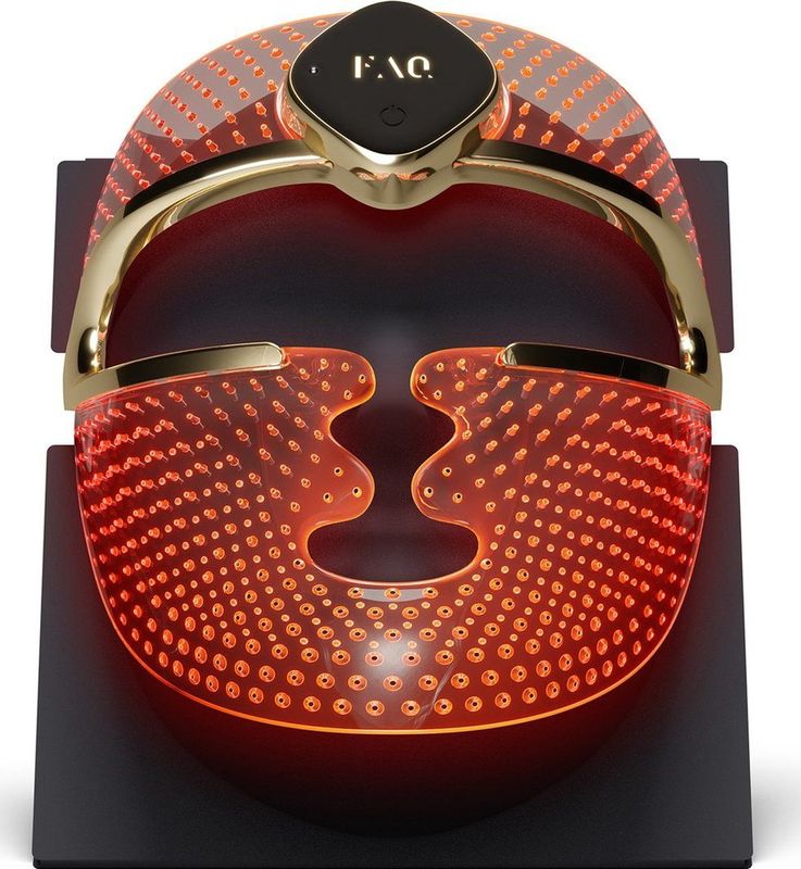 FAQ™ 202 - Gezichtsmasker - Siliconen - 7 LED Kleuren - NIR Technologie