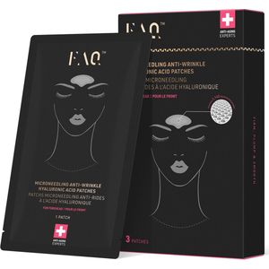 FAQ™ Microneedling anti-rimpel hyaluronzuur patches voor het voorhoofd