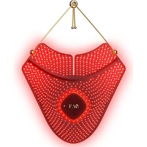 FAQ Swiss FAQ™ 211 LED Neck & Décolleté Mask - Verminder Rimpels - Herstel Zonneschade - Verbeter Stevigheid