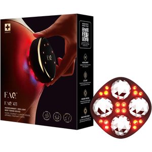 FAQ Swiss FAQ™ 411 Microcurrent Red LED Body Toning Device - Rood - Lichttherapie