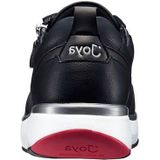 Joya - Laura - Sneaker - Black - Leer - Textiel